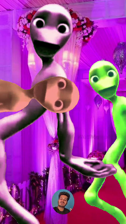 Funny alien dance dame tu cosita - Part - 190 #funny #alien #aliendance #color #crazzyalienz