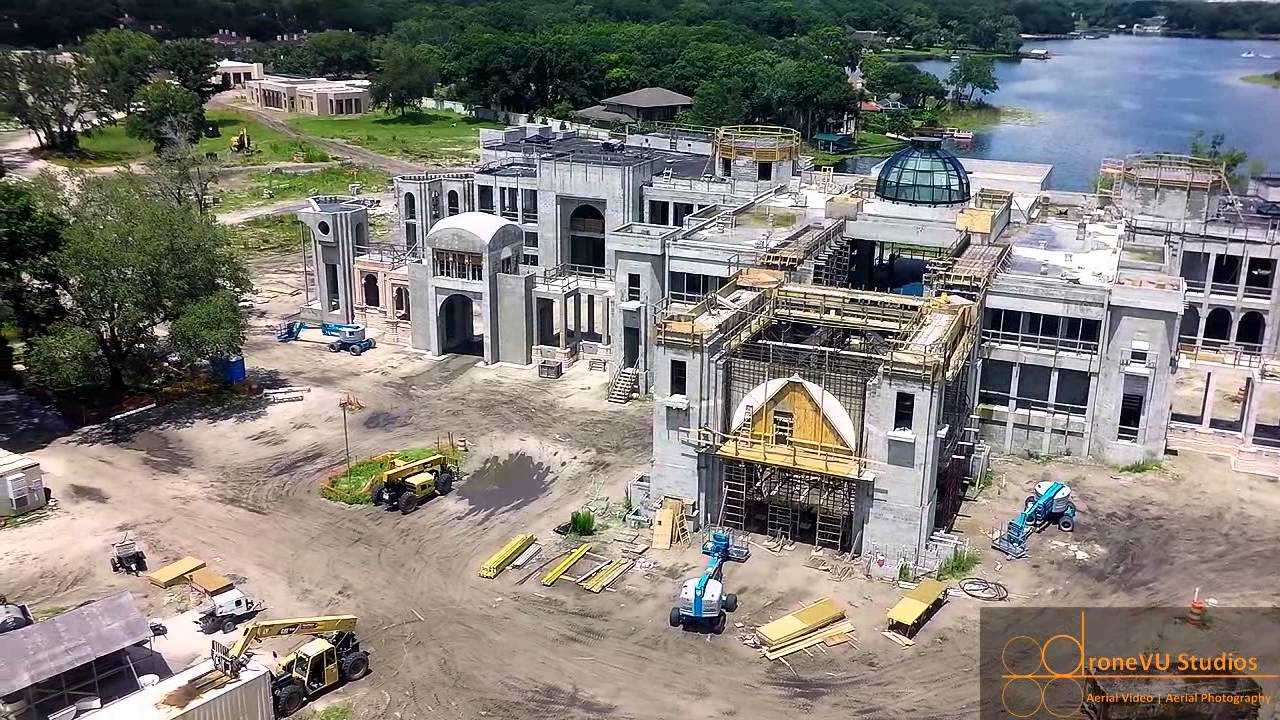 Aerial Drone Video Of The BIGGEST House In Tampa YouTube