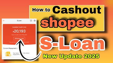 Learn HOW TO CASHOUT shopee S LOAN in  2025 in minutes!