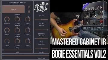 Cabinet IR | Bogie Essentials vol2 | Playthrough (Impulse Response - Mesa Boogie Cabs)