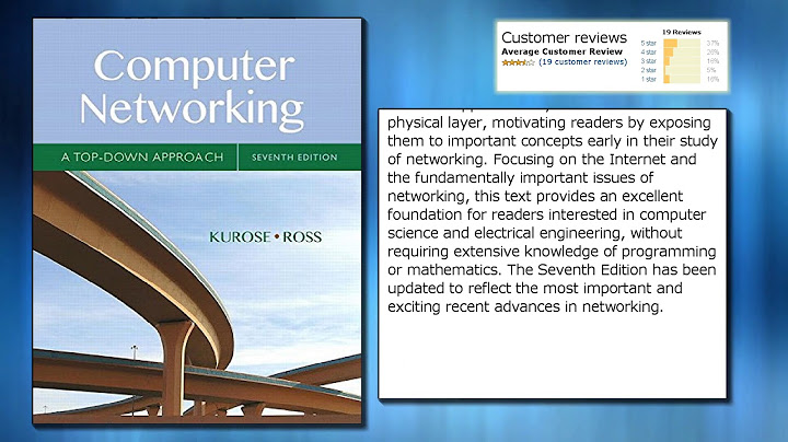 Computer networking a top down approach seventh edition năm 2024