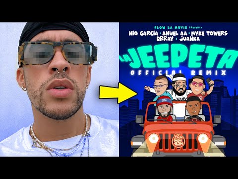 Bad Bunny iba a estar en “La Jeepeta Remix” ¿Por que no salió?