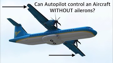Can Autopilot control an aircraft WITHOUT ailerons? | Crazy Discovery | Turboprop Flight Simulator