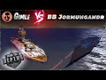 Gimle vs bb jormungandr  from the depths battleship battle