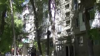 Тараз (Джамбул) Видео-панорамы в 6-м мкрне у дома №24