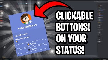 How to add *BUTTONS* to your Discord Status! (Discord RPC) (Clickable Buttons)