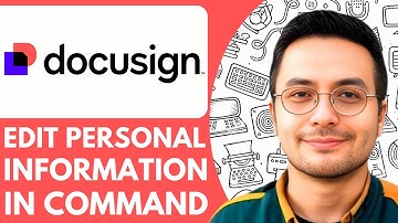 How to Edit Your Personal Information in Command Docusign  - 2025  (fast & Easy)