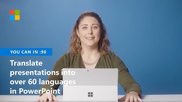 How to translate live subtitled presentations into over 60 languages in PowerPoint