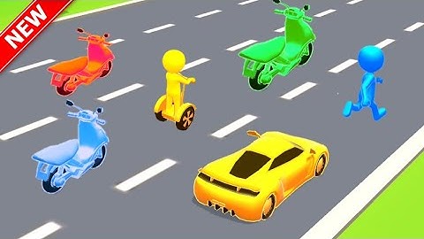 Shape Shifting 🏃🚗🚲🛵🚁 🛶🛥️ 🚂  All Levels New Update GamePlay Walkthrough Android,Ios (Level 338-339)