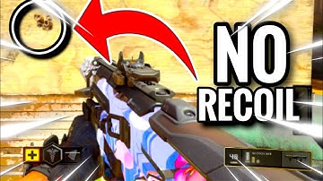 HOW TO HAVE *NO RECOIL* 🚫IN BO4 NEVER MISS A SHOT AGAIN 😱