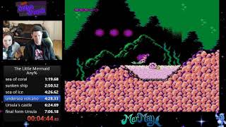 MerMay reveal The Little Mermaid (NES) any% demo Feat. LadyGalaga