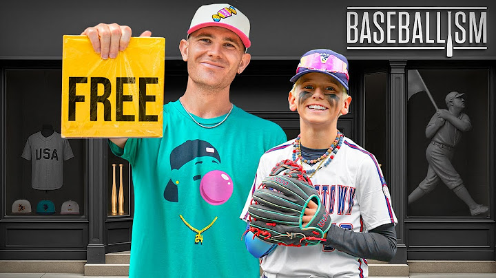 I Surprised a Ballplayer with a shopping trip at Baseballism