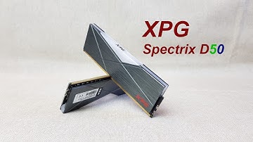 XPG Spectrix D50 DDR4 RGB Memory Unboxing | Lightning