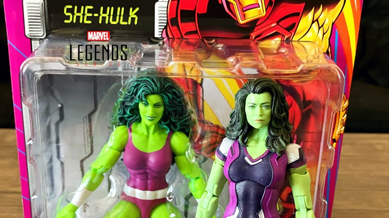 Marvel Legends She Hulk Retro Comic Action Figür Aksiyon Figürleri Hasbro