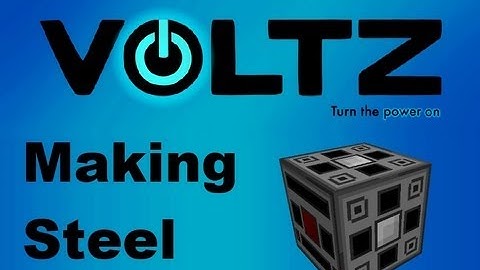 Voltz Pack: [Tutorial] How to make Steel