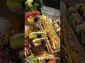 professional food carving art/sushi platter presentation