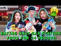 Eating ONLY Gas Station Food For 24 Hours!