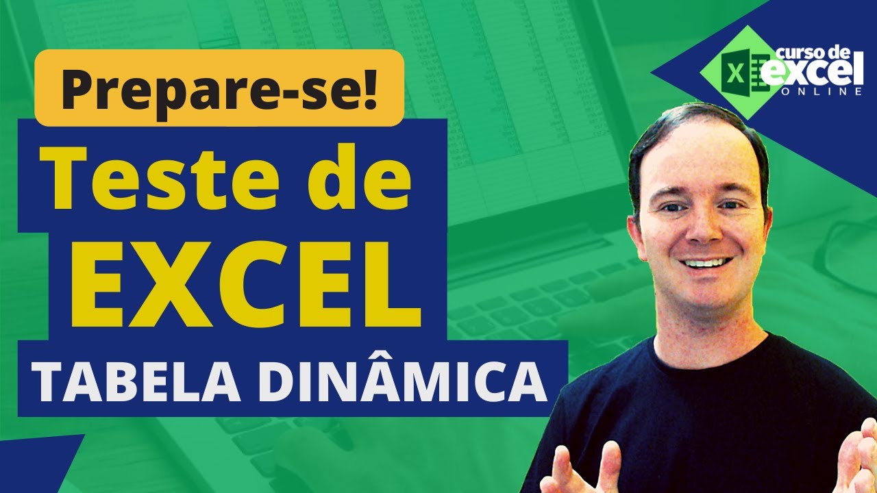 Excel Intermediário Teste de Excel para Entrevista de Emprego com Tabela Dinâmica Excel Intermediário Teste de Excel para Entrevista de Emprego com Tabela Dinâmica