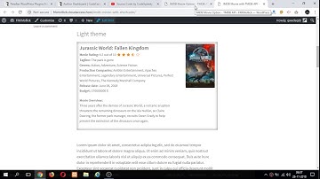 IMDB Movie WordPress Plugin