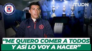 “Vengo con un hambre IMPRESIONANTE”, Erik Lira tras su llegada a Cruz Azul | TUDN