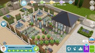 Место для проведения свадеб(свадебный парк).The Sims FreePlay