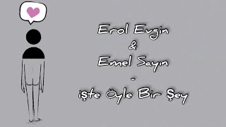 Erol Evgin & Emel Sayın - işte öyle bir şey ( sözleri, lyrics) Resimi