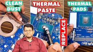 How to Clean Laptop? Laptop Thermal Paste Replacement & Thermal Pad Replacement - Part 1
