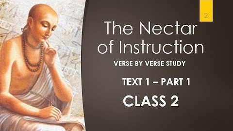 Nectar Of Instruction-English-Text 1 (Part1)