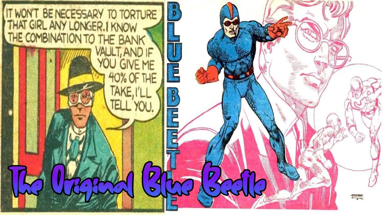 Comic Origins: Blue Beetle Dan Garrett
