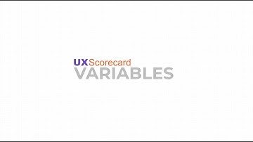 UX Scorecard - Control scope for CI CD variables(short version)