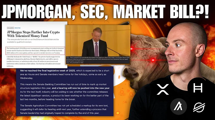 Paul Atkins 'Most Powerful Financial Surveillance'.. JPMorgan Ethereum News! No Crypto Clarity Act!