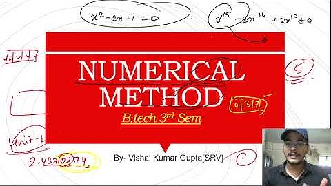 1. Rounding Off || Complete Concept ||Numerical Method || Numerical Analysis By Vishal Gupta #srv