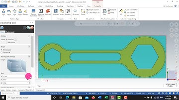 Set stock Bounding box (Mastercam)