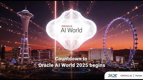Meet Jade Global at Oracle AI World 2025 | Booth #6026