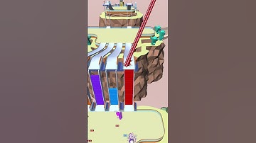 Bridge Race All Levels Gameplay Android,ios Level 801 #shorts