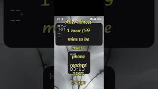 Nothing Phone 2 charging test using nothing 45w fast charger nothing nothingphone2 chargingtest