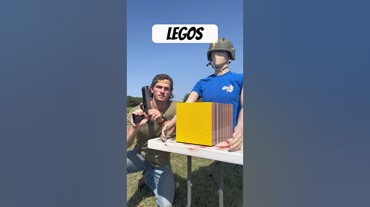 How Many Legos Does it Take to Stop a 50 Cal Sniper Rifle?