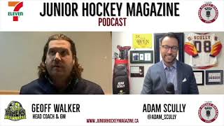 Guest Host Adam Scully Chats With Geoff Walker, The Head Coachgm, Of The Sijhls Red Lake Miners.
