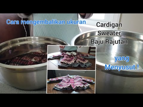 Video: Apakah pakaian saya menyusut?