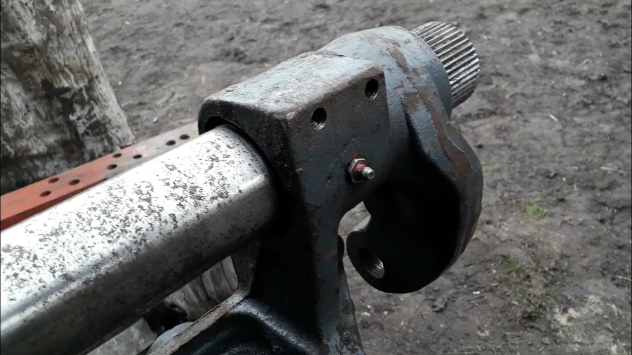 Задня навіска ЮМЗ на два гідроциліндра . Частина перша (поворотний вал ...
