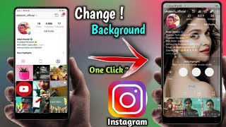 Change Instagram Homescreen Background - Use Your Own Photo Technical Satyaji