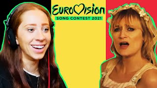 REACTING TO BELGIUM'S SONG FOR EUROVISION 2021 \/\/ HOOVERPHONIC \/\/ THE WRONG PLACE