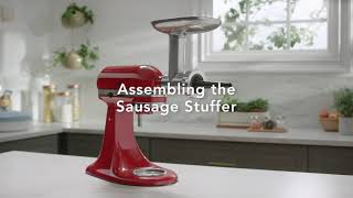 KitchenAid - How to Assemble the New Metal Food Grinder Attachment