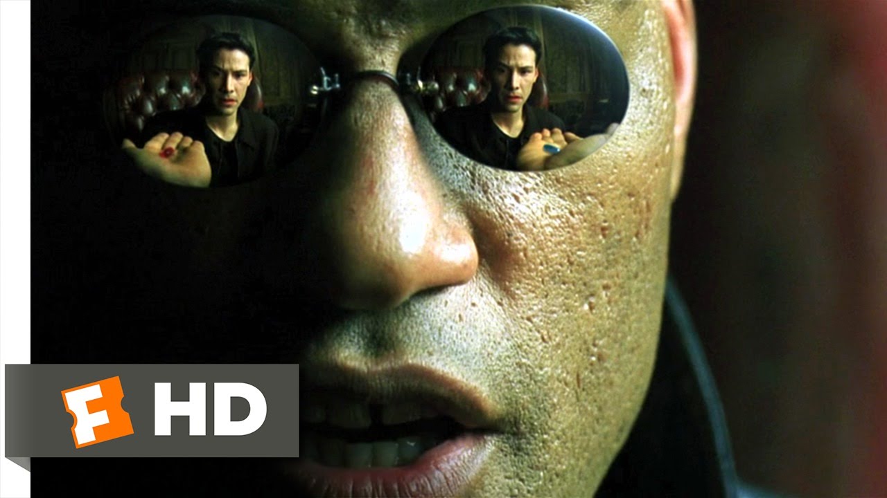 Matrix 4 wants you to choose red or blue pill to watch movie footage