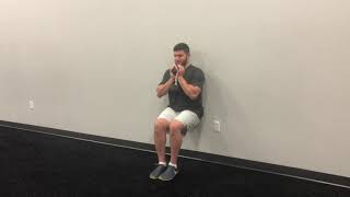 Matthew Ibrahim | DB Goblet Wall Sit w/ March