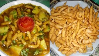 #Pakoriyan      Aaloo Pakoriyan Recipe | Aalu Pakoriyan Salan | besan ki Tangri | Cook Book by Talat