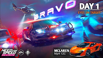 NFS: No Limits | McLaren Mp4 12C (DAY 1 - Bravo | Eyes On Target) NFSWINDER