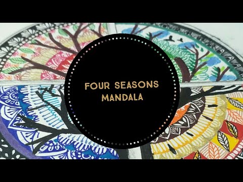 Four Seasonal Mandalas