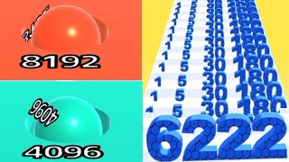 Lets Play Super Game - Ball Run 2048 Vs Number Rush 2048 Challenge screenshot 3