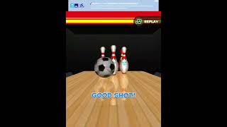 Strike! Ten pin bowling - Kingpin minigame: Expert (No game over) screenshot 3